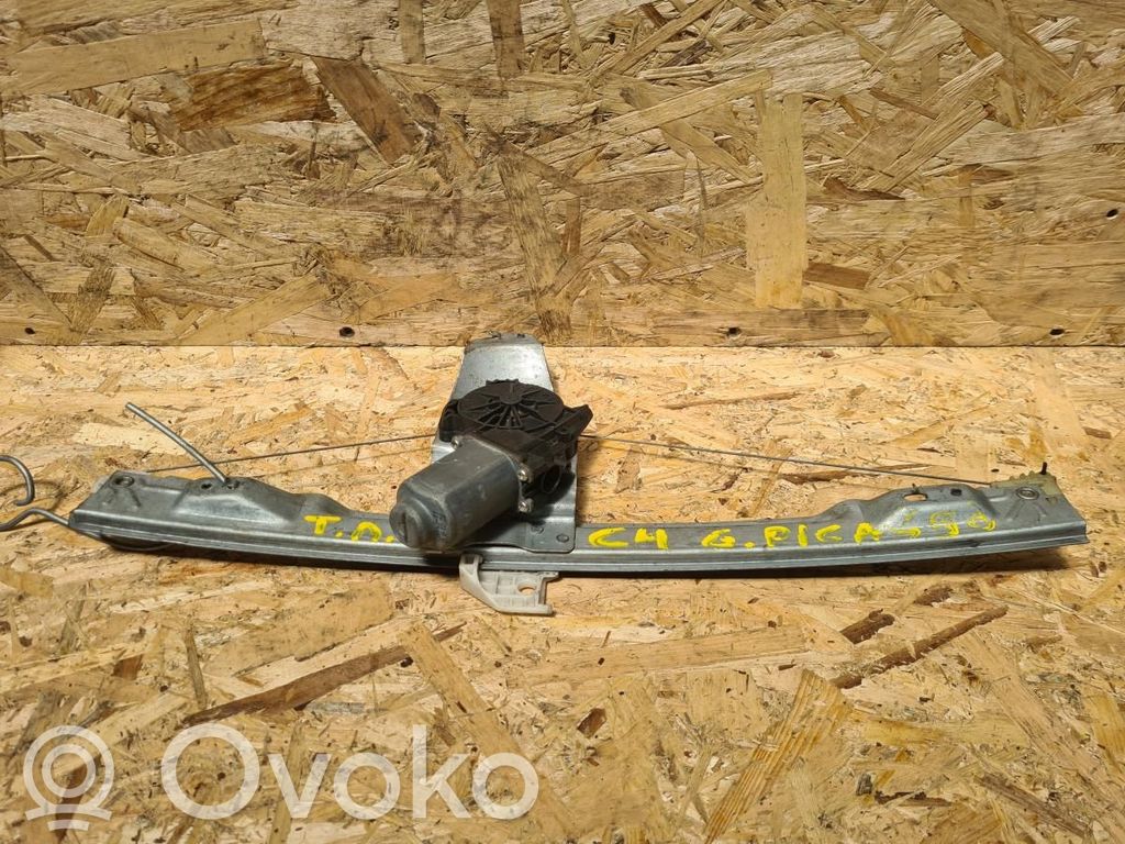 Citroen C4 I Picasso Mechanizm podnoszenia szyby tylnej bez silnika