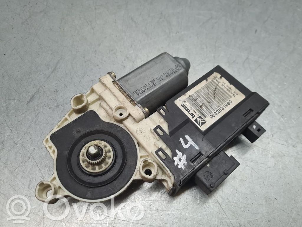 Citroen C5 Silnik regulatora szyby drzwi przednich 