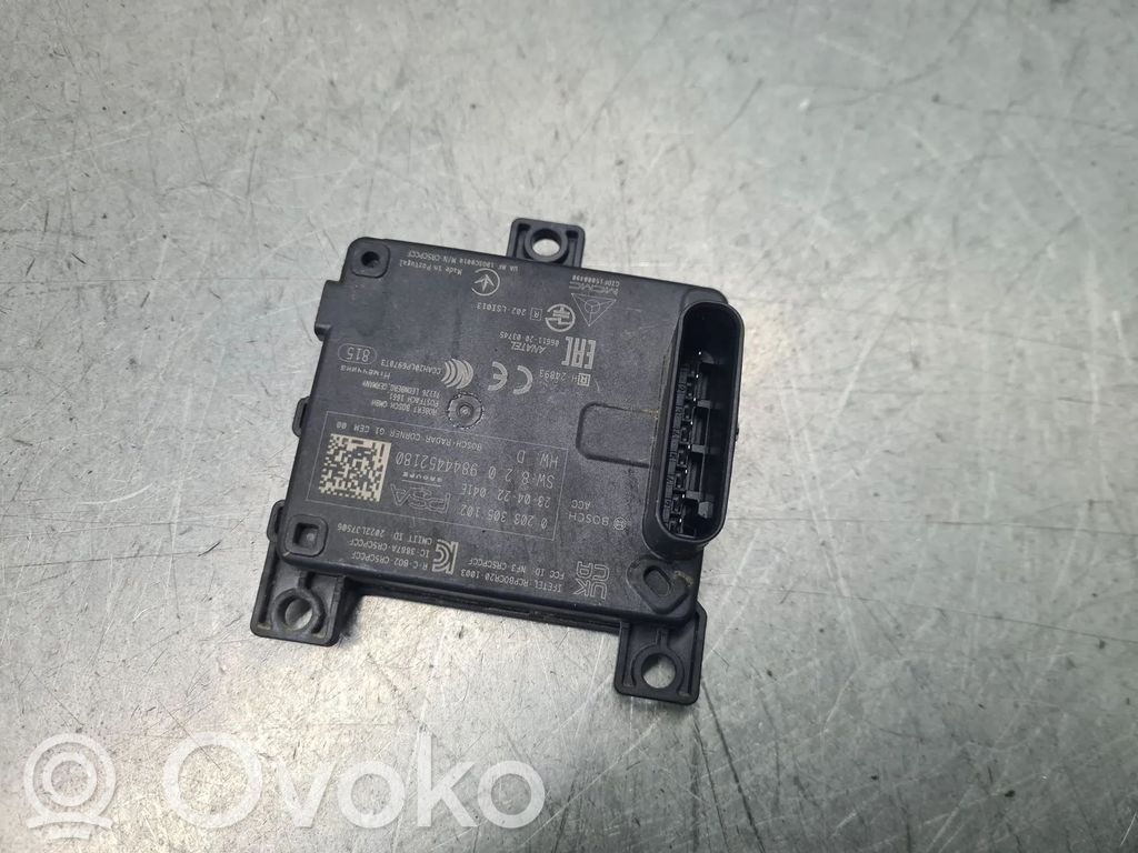 Sensor de radar Distronic   9844452180,0203305102