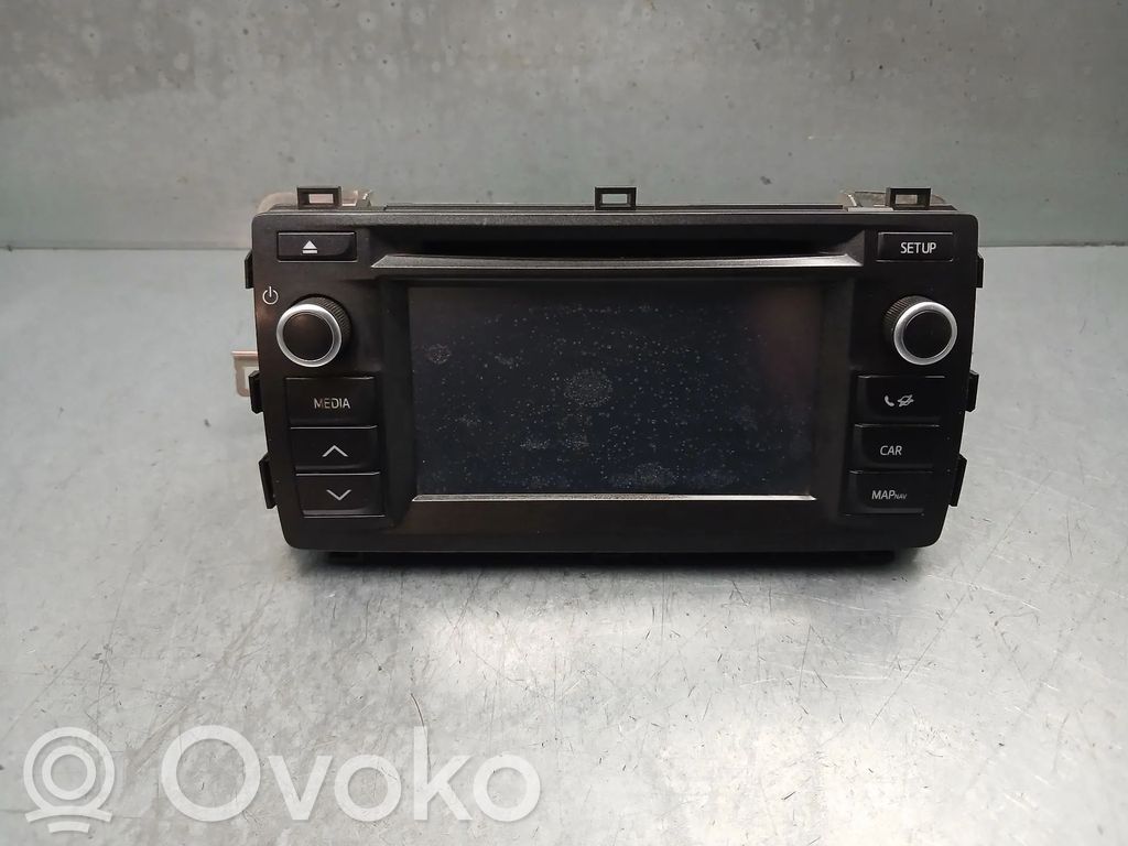 Radio/CD/DVD/GPS-pääyksikkö   8614002280,CVVS74F4AE