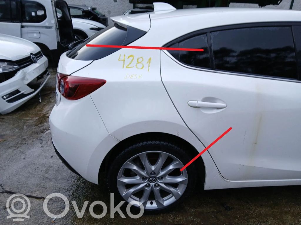 Rear quarter panel
