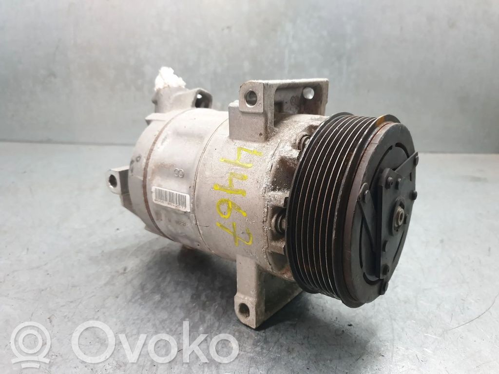 Air conditioning (A/C) compressor (pump)   926000734R,1854459,2763000Q0A,2763000Q3K,4407439,4421833,4422136,4423365,4432039,6000618721,6000618722,6000620134,6000620136,716687,7711368407,7711368772,7711497036,813382,8200454172,8200454172B,8200454172C,8200454172E,8200561276,8200561276A,8200561276B,8200561276C,8200577732,8200705022,8200846913,8200848916,8200848916A,8200848916B,8200890987,8200890987A,9260000Q0B,9260000Q0C,9260000Q0K,9260000Q0L,9260000Q1A,9260000Q1D,926000217R,926000373R,926000378R,926000734R,926001732R,926001DA0A,926001DA0B,926001DE0A,926002888R,926003358R,926003460R,926003641R,926004087R,926004183R,926005450R,926007741R,926007953R,926008014R,926008411R,93161916,93457456,93459133,93459134,93867705,95507849,95518551,95521423,95522224,95523970,95523972,95599302,977011D200,977011D200AS,977011D300,Z0012607A