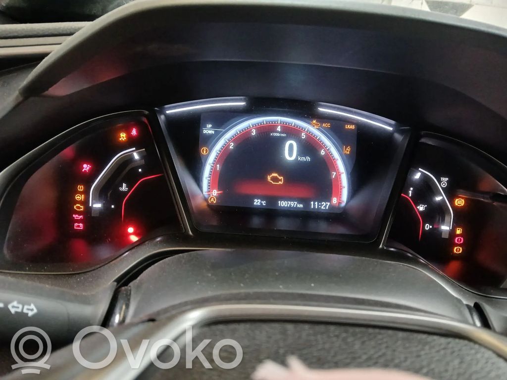 Honda Civic X Tachimetro (quadro strumenti)