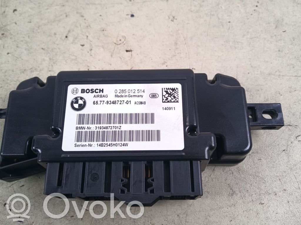 BMW 3 E92 E93 Sterownik / Moduł Airbag 