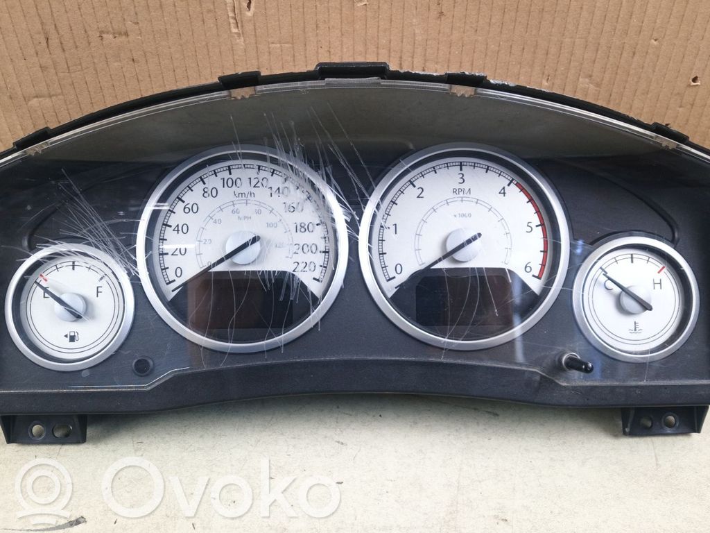 Chrysler Grand Voyager V Vitezometru (grup de instrumente) 