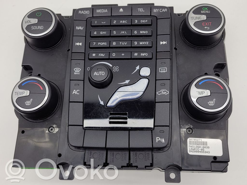 Volvo V60 Climate control unit 