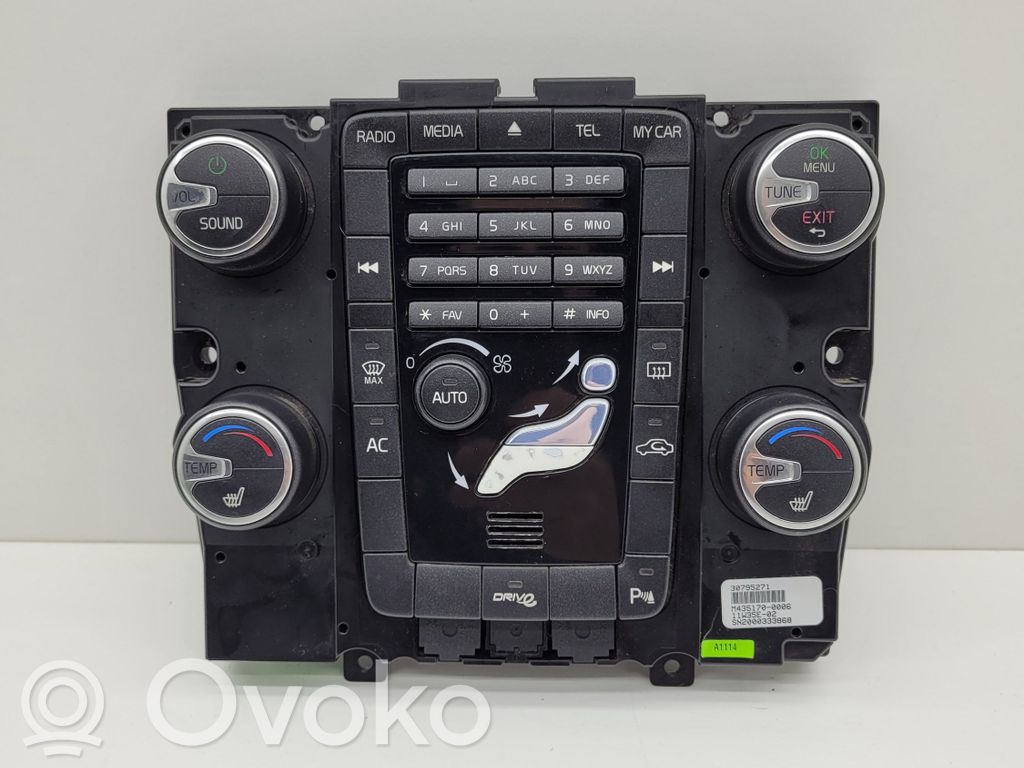 Volvo V60 Climate control unit 