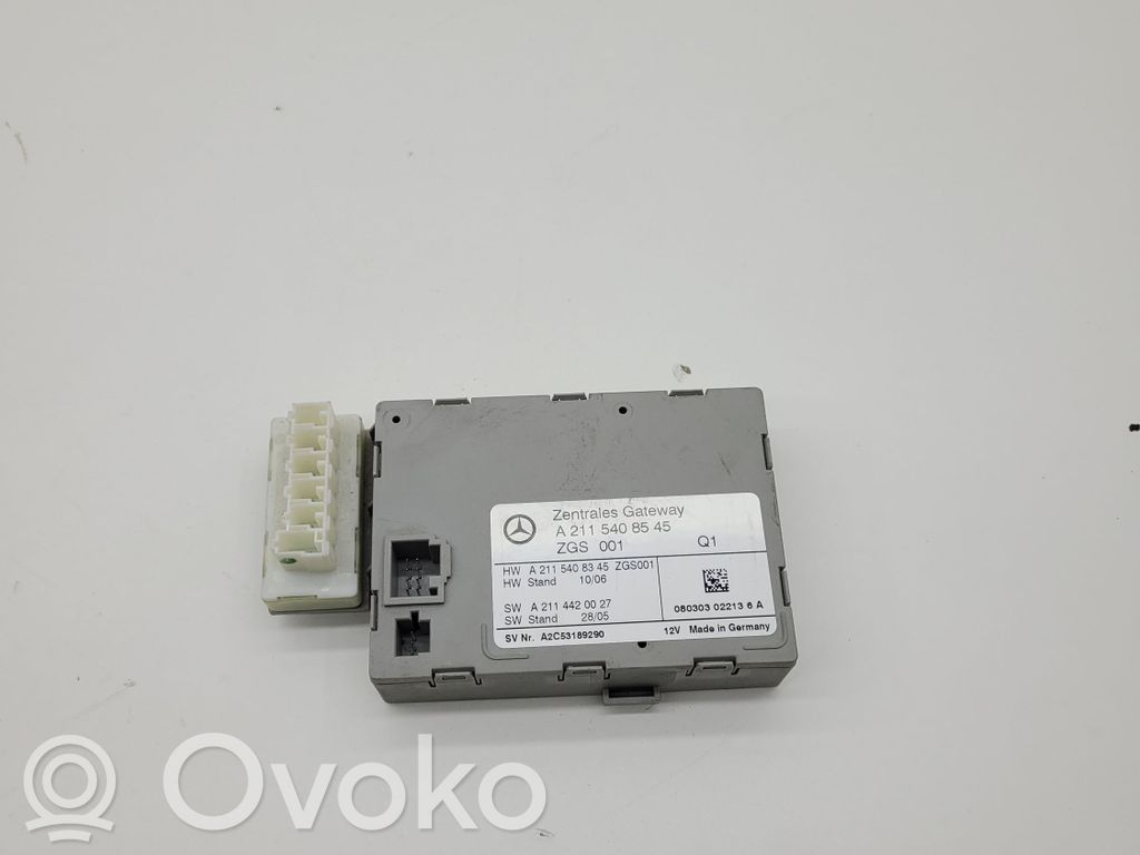 Mercedes-Benz E W211 Gateway control module 