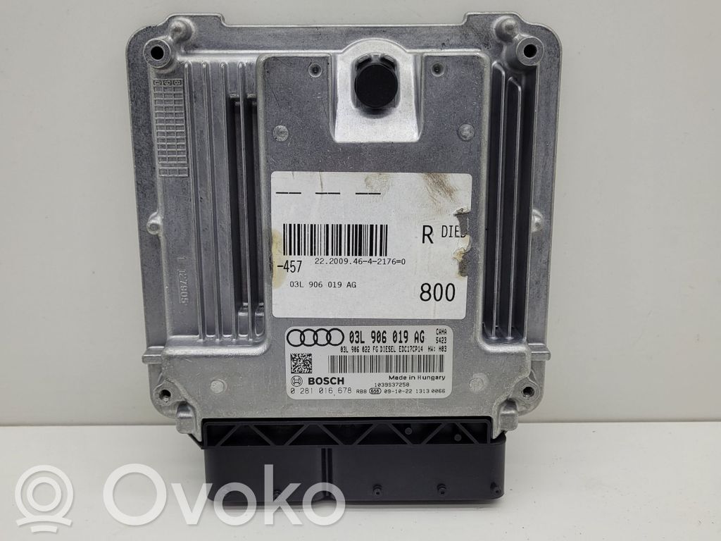 Audi A6 S6 C6 4F Engine control unit/module 