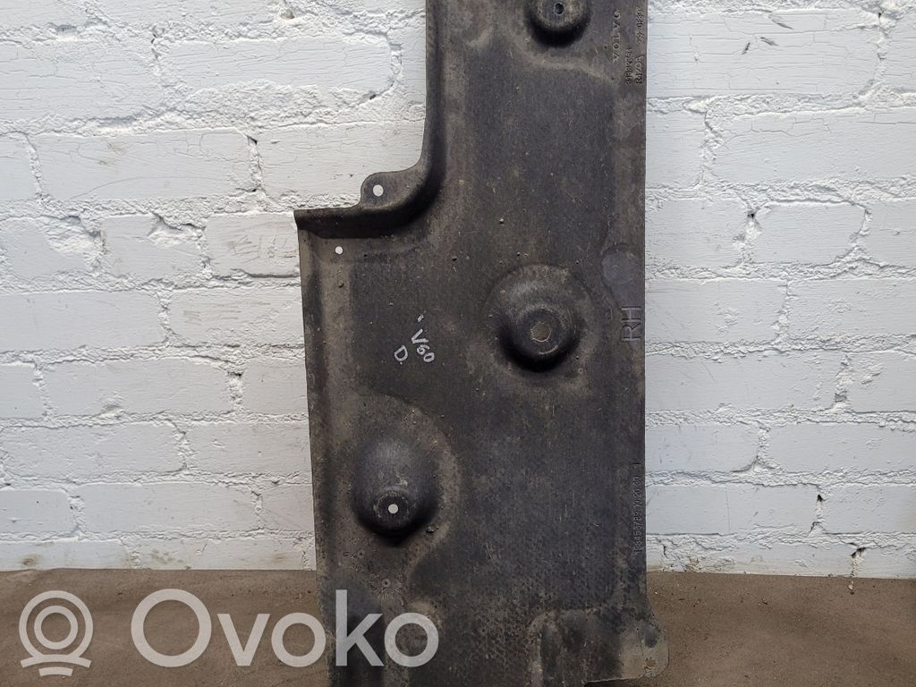 Volvo V60 Osłona środkowa podwozia 