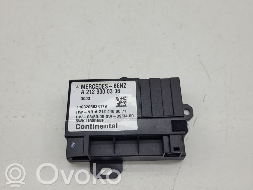 Mercedes-Benz CLS C218 X218 Fuel injection pump control unit/module 