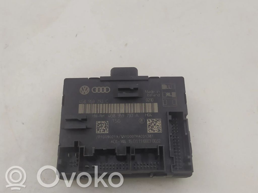Audi A7 S7 4G Door control unit/module 