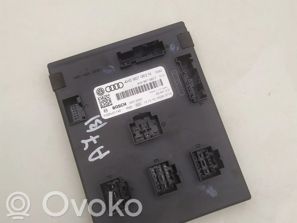 Audi A7 S7 4G Moduł / Sterownik komfortu 