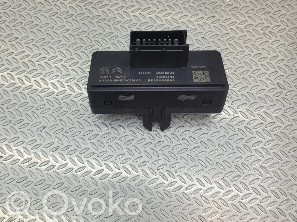 Peugeot 308 Seat heating relay 