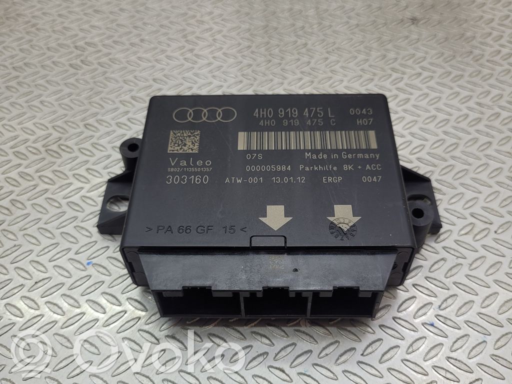 Audi A8 S8 D4 4H Parking PDC control unit/module 