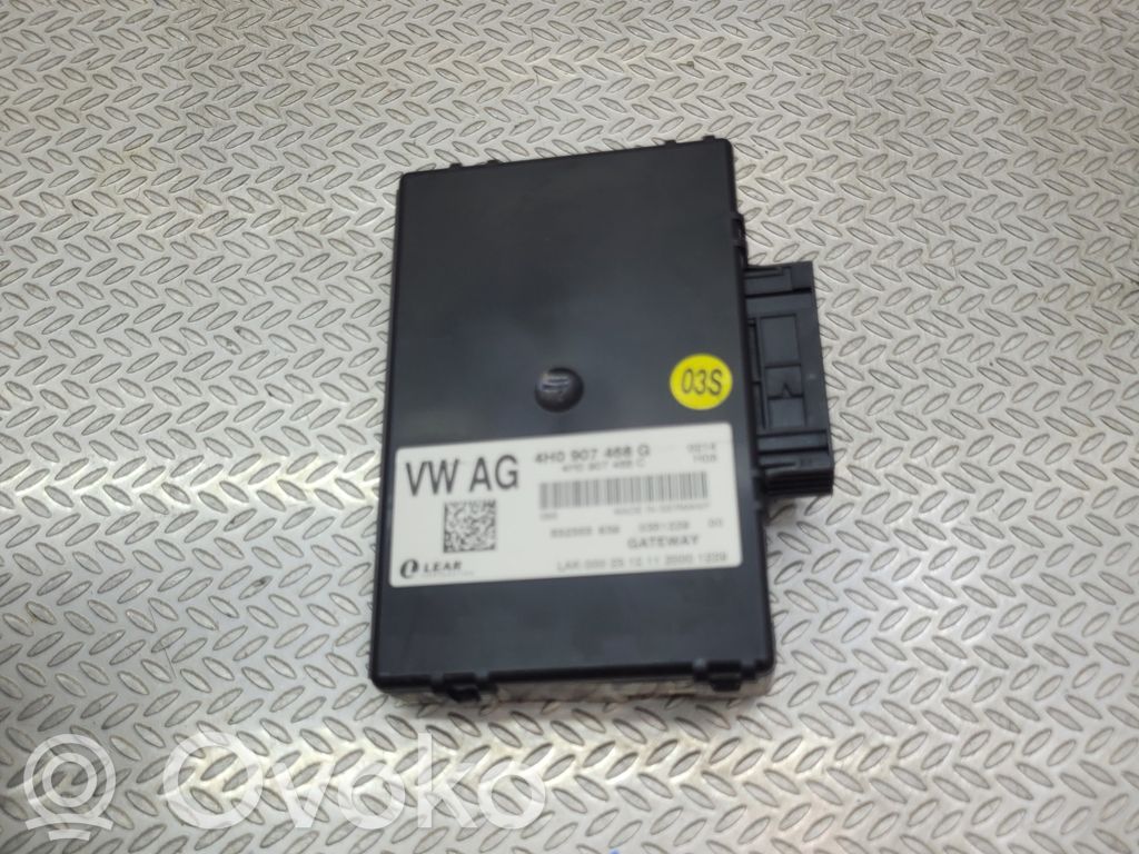 Audi A8 S8 D4 4H Gateway control module 