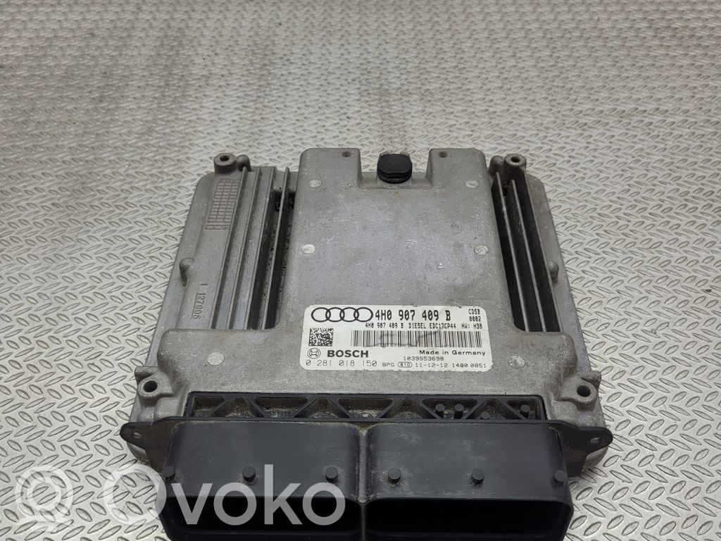 Audi A8 S8 D4 4H Engine control unit/module 