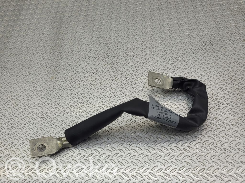 Mercedes-Benz A W177 Minus / Klema / Przewód akumulatora 