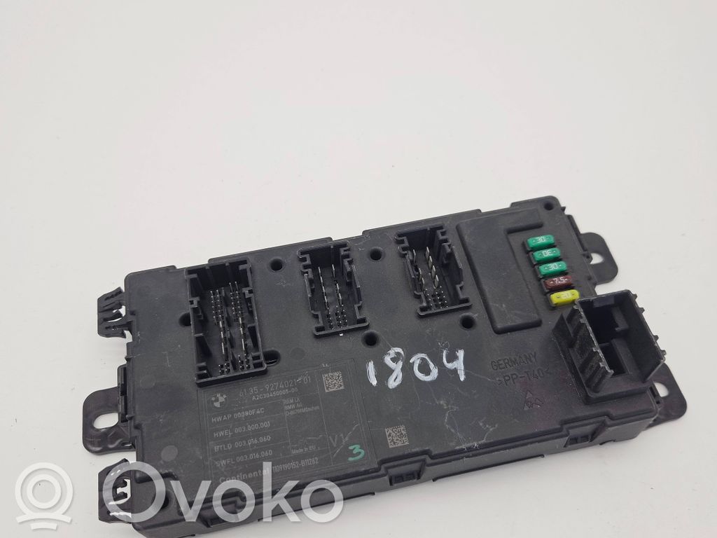 BMW 1 F20 F21 Sterownik / Moduł komfortu 