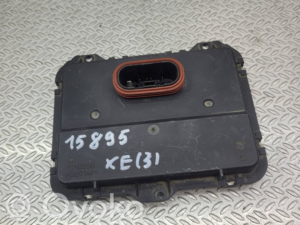 Jaguar XE Xenon control unit/module 
