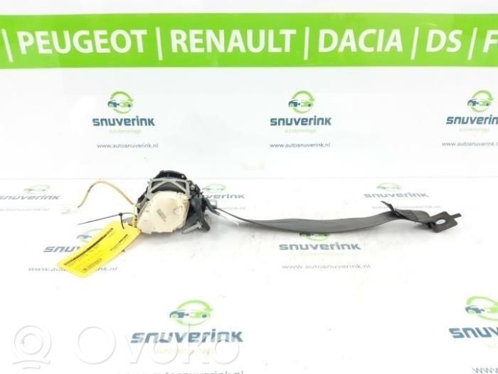 Renault Clio III Pas bezpieczeństwa fotela tylnego 