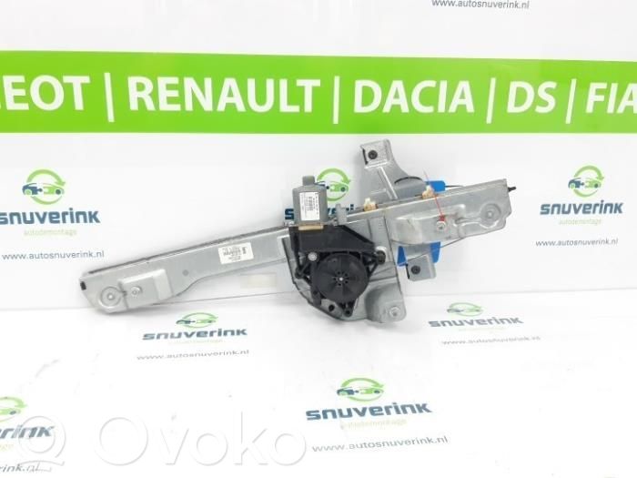 Peugeot 208 I Meccanismo di sollevamento del finestrino anteriore senza motorino 