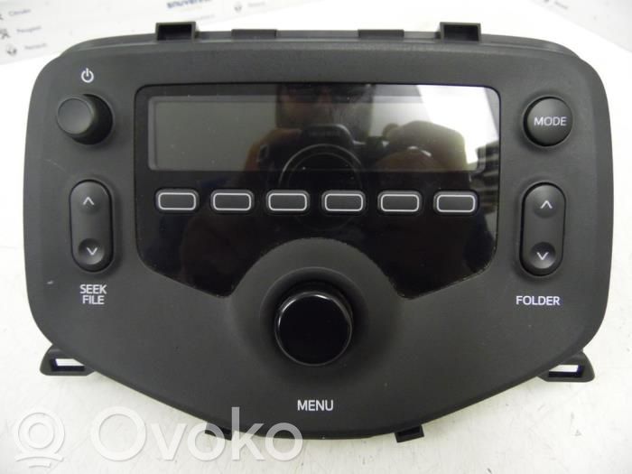 Citroen C1 Radio/CD/DVD/GPS-pääyksikkö