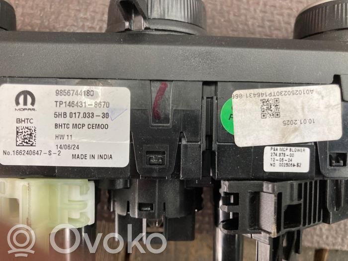 Citroen e-C3 Climate control unit 