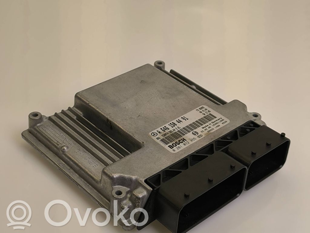 Engine control unit/module   A6461504491,1039S11606,0281012455