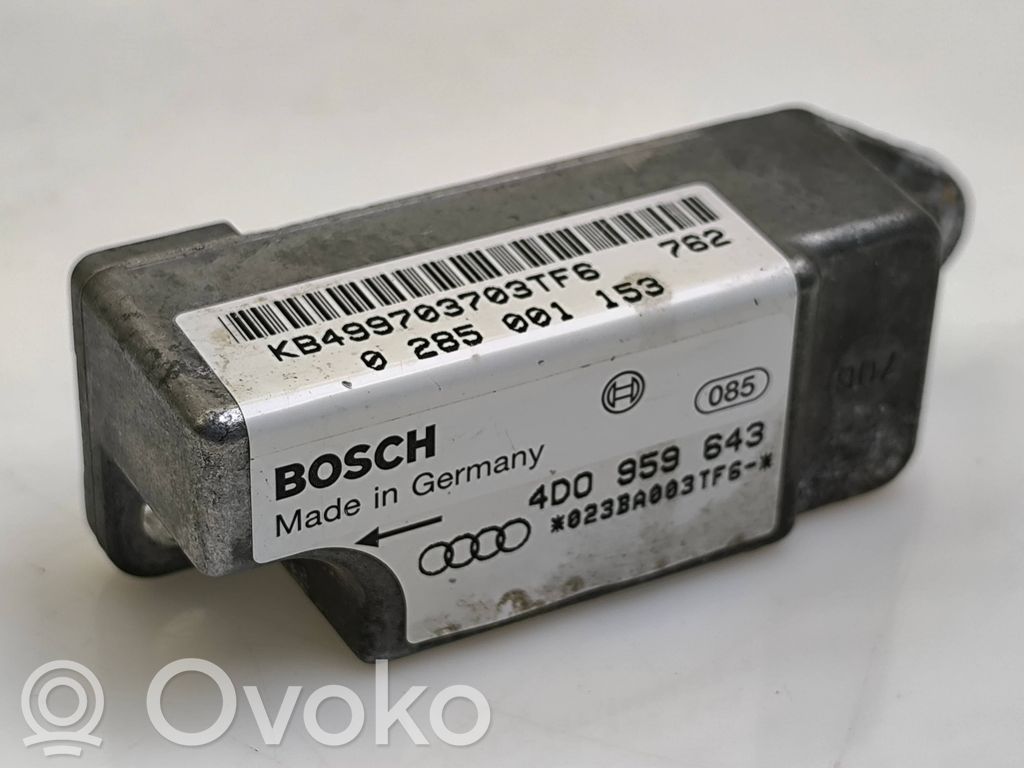 Audi A6 S6 C5 4B Airbag deployment crash/impact sensor 