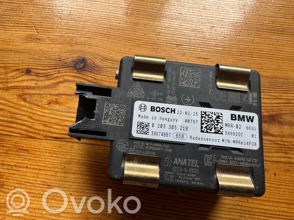 BMW 3 G20 G21 Sensor de radar Distronic 