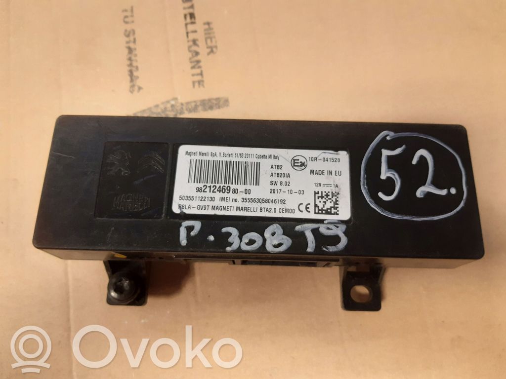 Peugeot 308 Phone control unit/module 