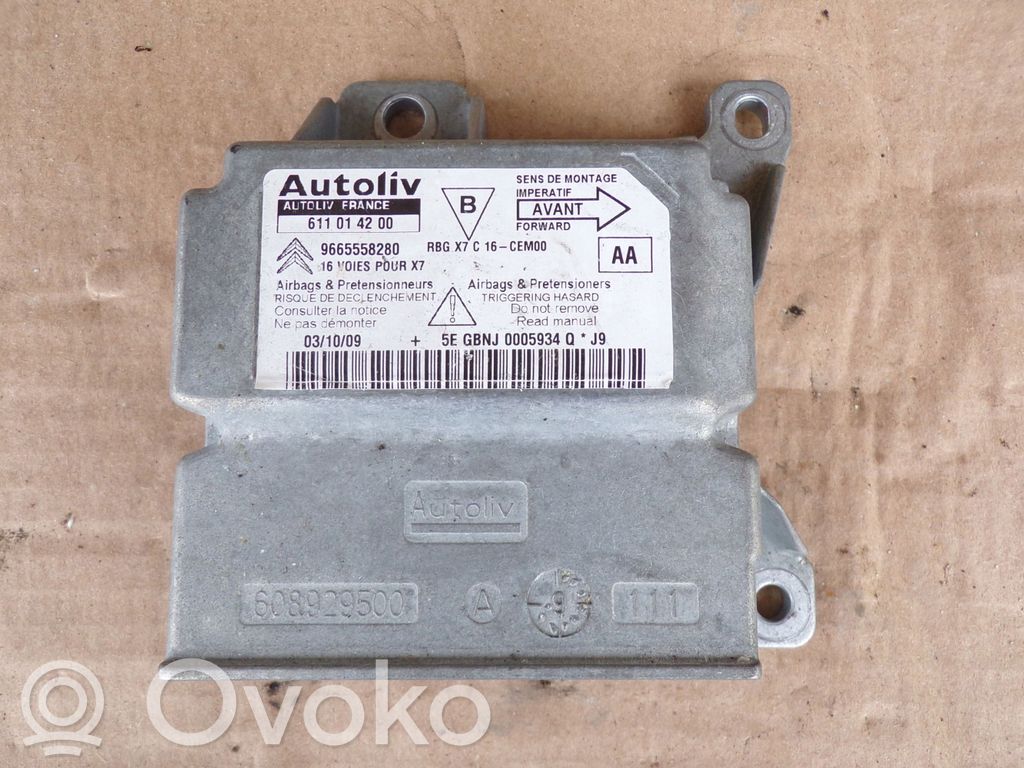 Citroen C5 Airbag control unit/module 