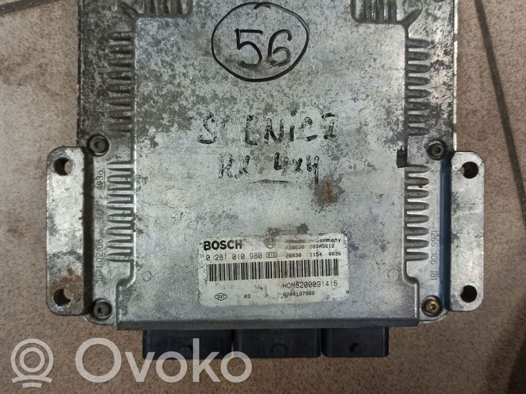 Renault Scenic I Engine control unit/module 