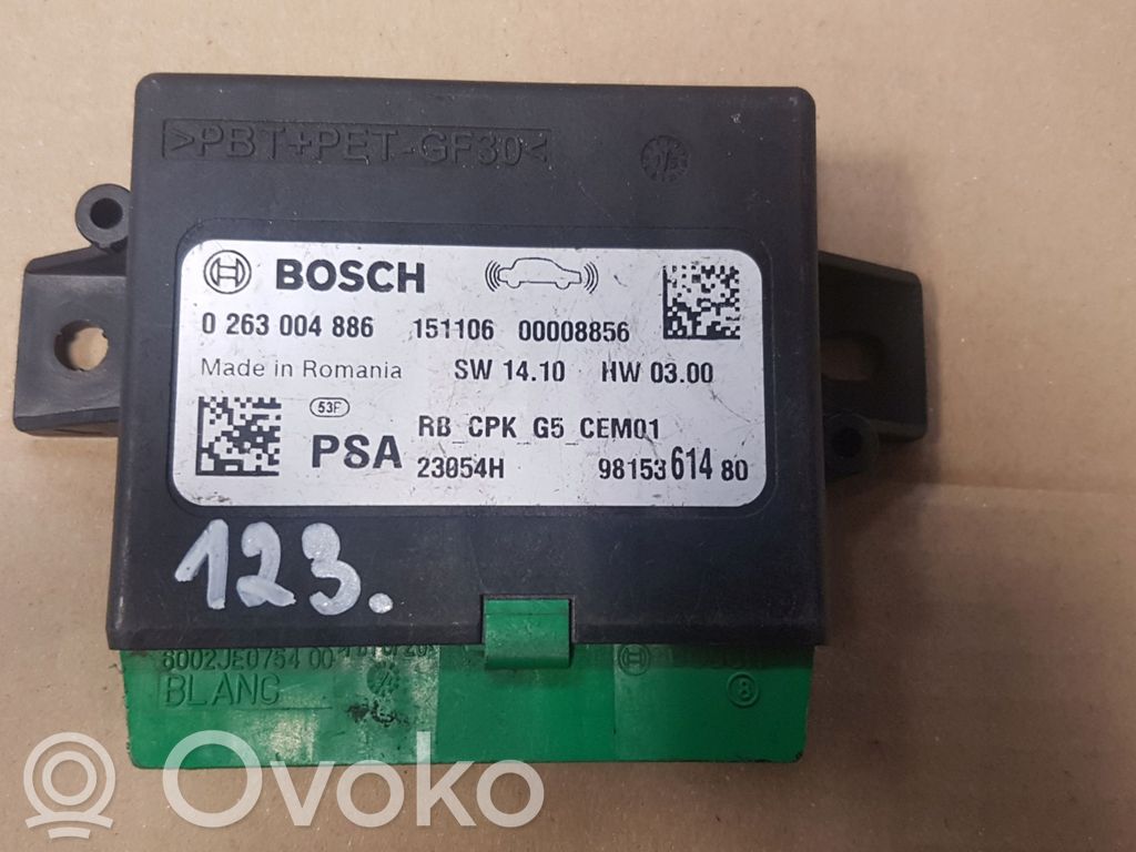 Citroen C3 Parking PDC control unit/module 