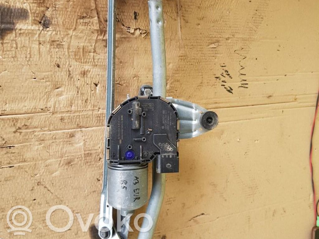 Audi A3 S3 8V Wischergestänge Wischermotor vorne 