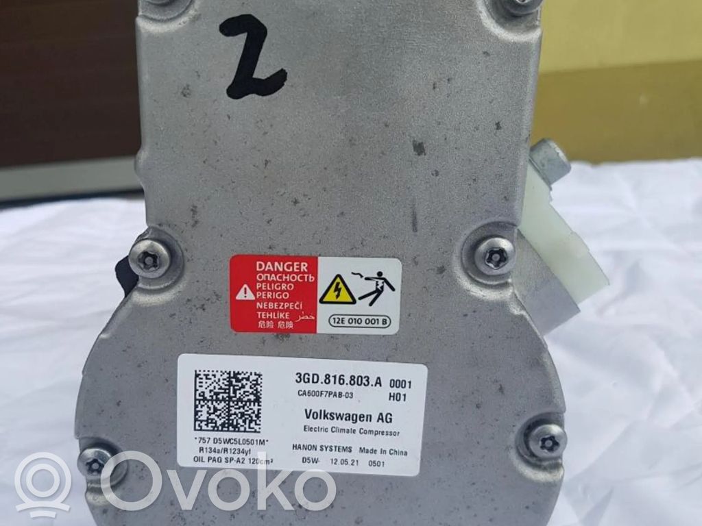Volkswagen ID.4 Kompresor / Sprężarka klimatyzacji A/C 