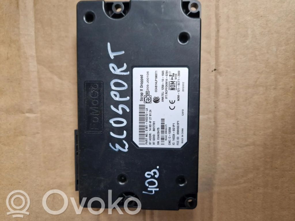 Ford Ecosport Bluetooth control unit module 