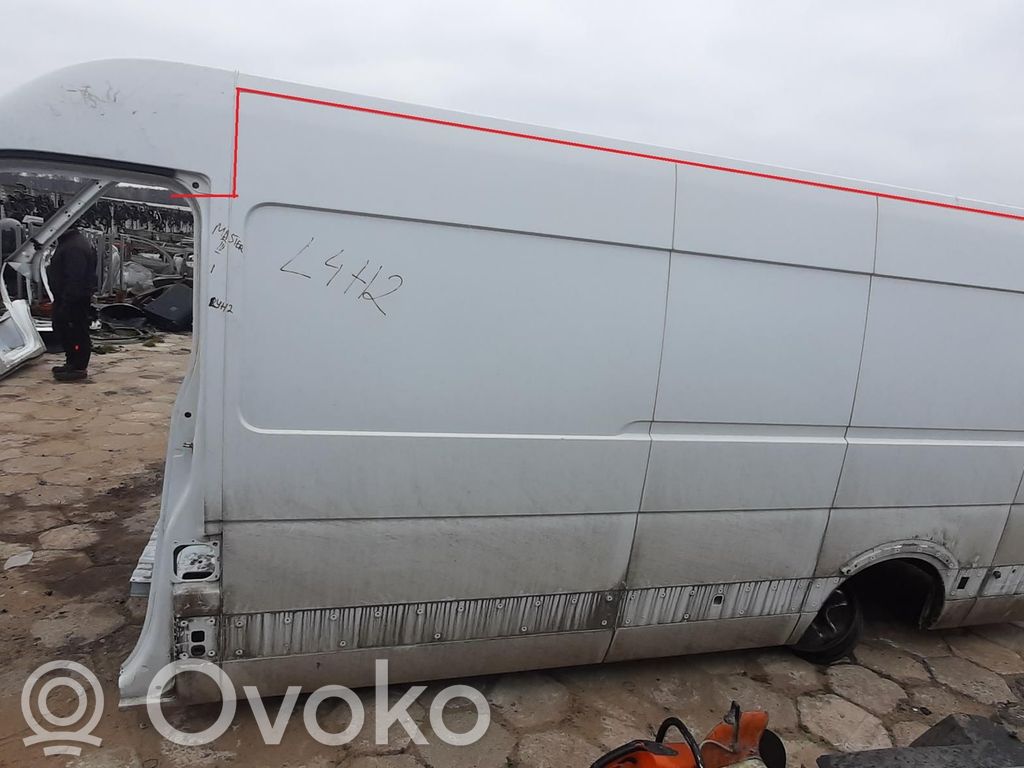 Renault Master III Panel lateral trasero 
