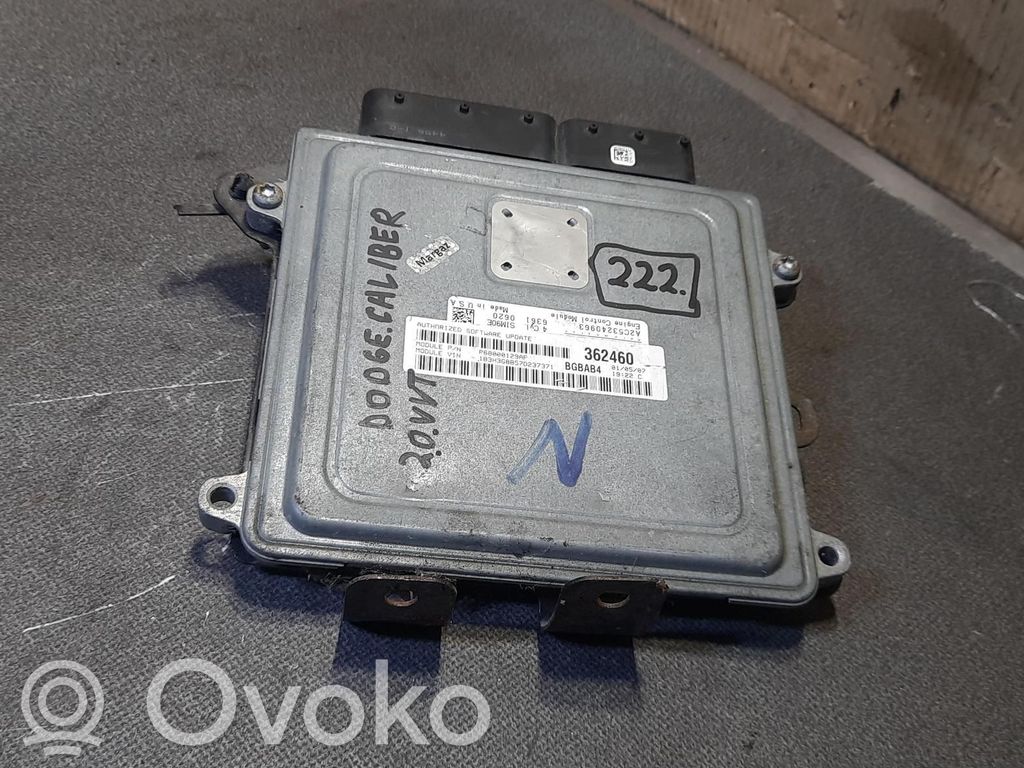 Dodge Caliber Engine control unit/module ECU 