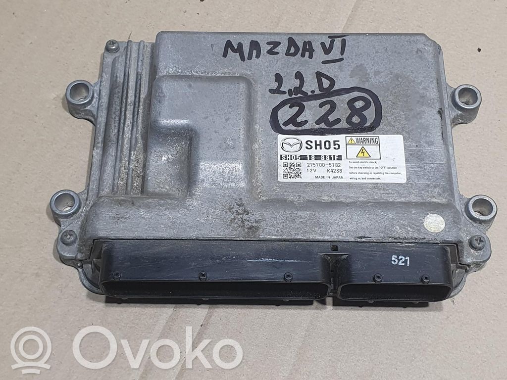 Mazda 6 Engine control unit/module ECU 