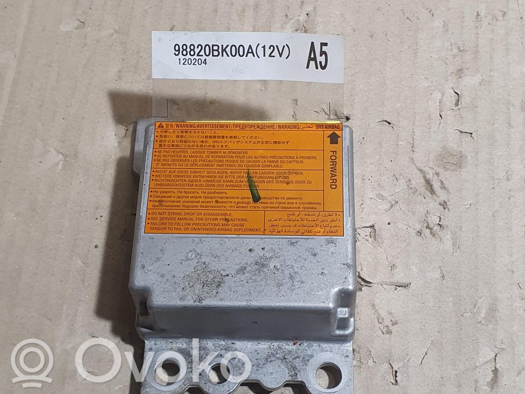 Nissan Qashqai Airbag control unit/module 