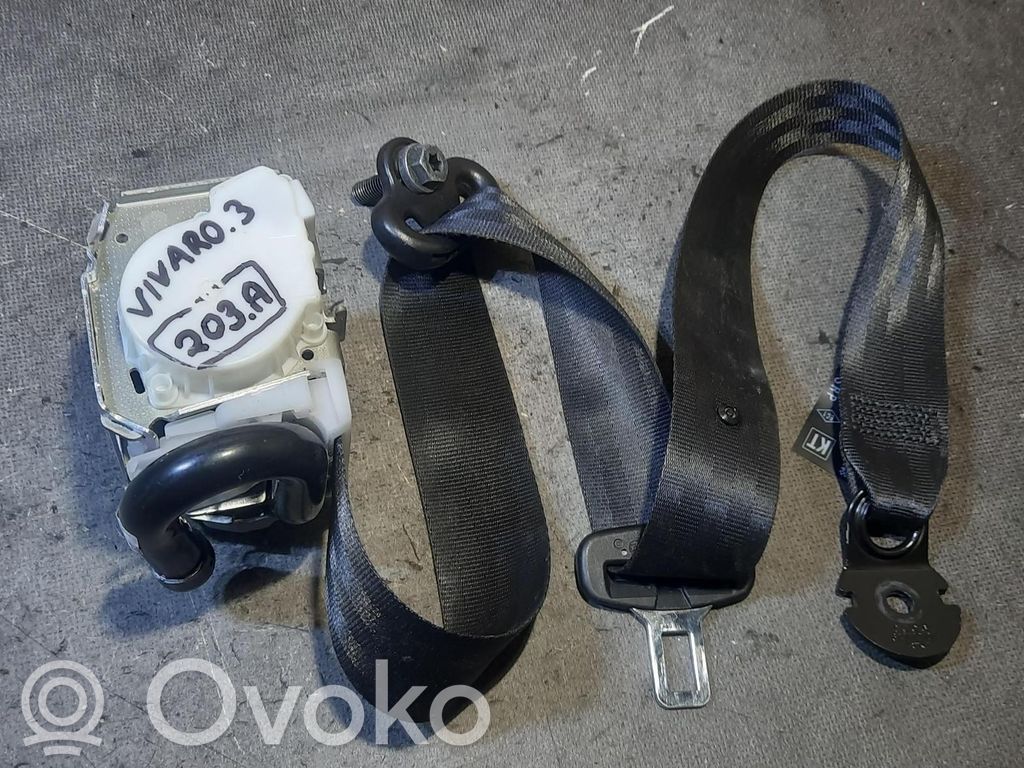 Opel Vivaro Cinturón delantero 