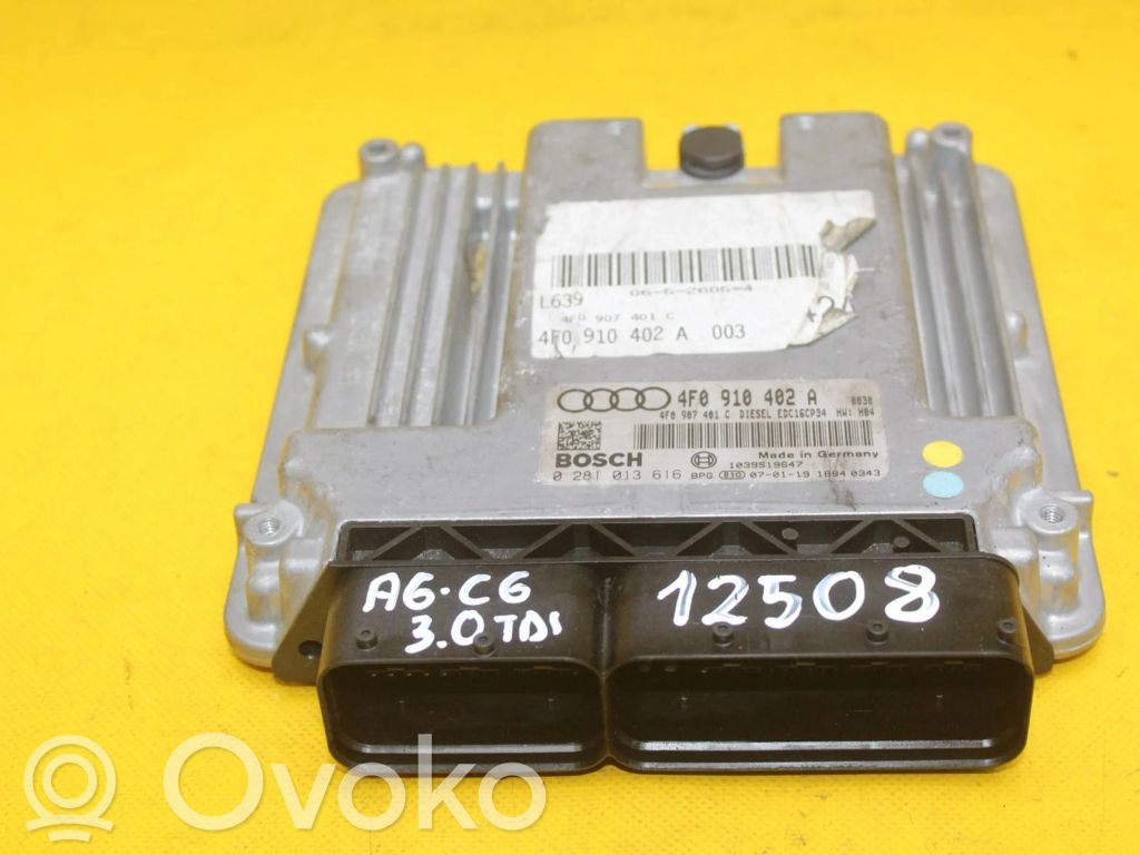Audi A6 S6 C6 4F Engine control unit/module ECU 