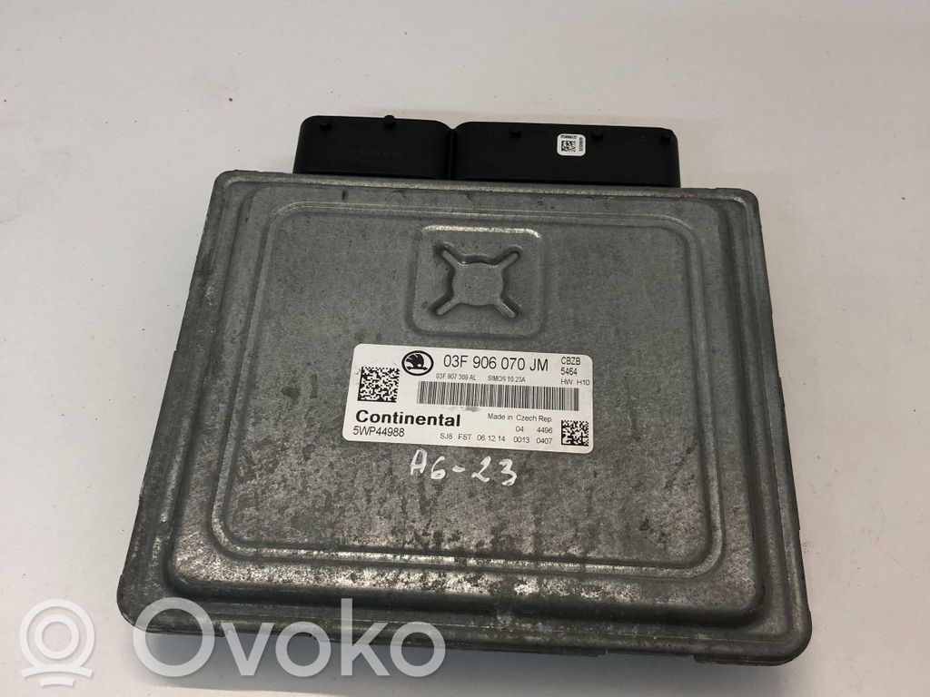 Skoda Rapid (NH) Engine control unit/module 