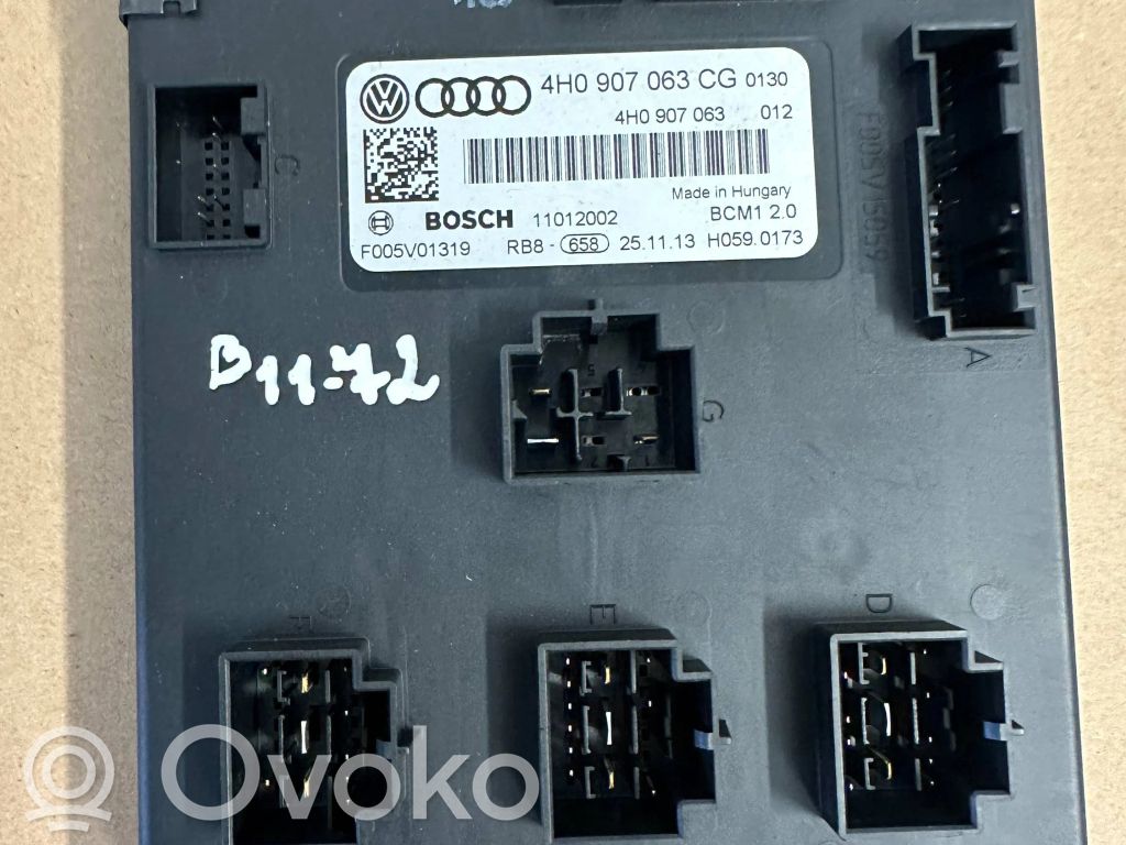 Audi A7 S7 4G Module confort 