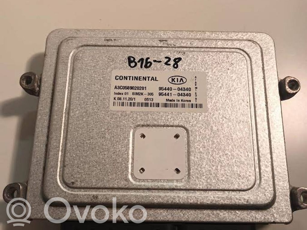 Engine control unit/module   9544004340,9544104340,A3C0589020201