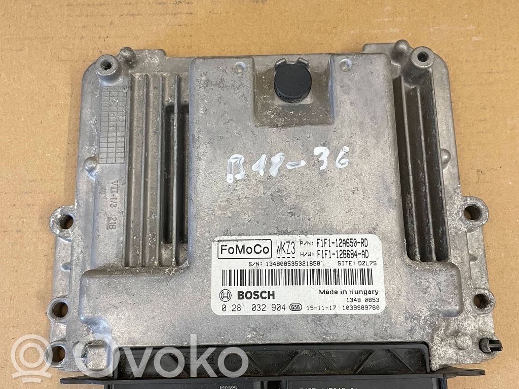 Ford Focus ST Engine control unit/module 
