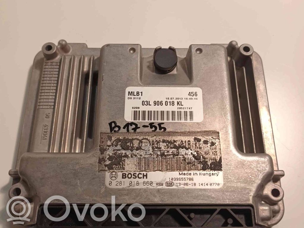 Audi A4 S4 B8 8K Engine control unit/module 