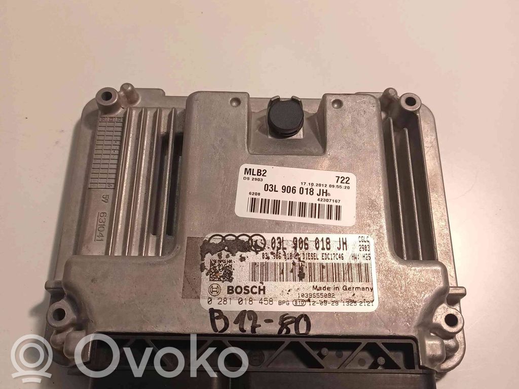 Audi A5 Sportback 8TA Engine control unit/module 